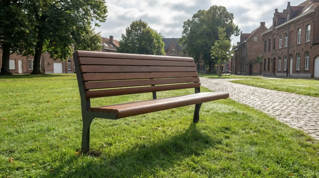 bench in public park
