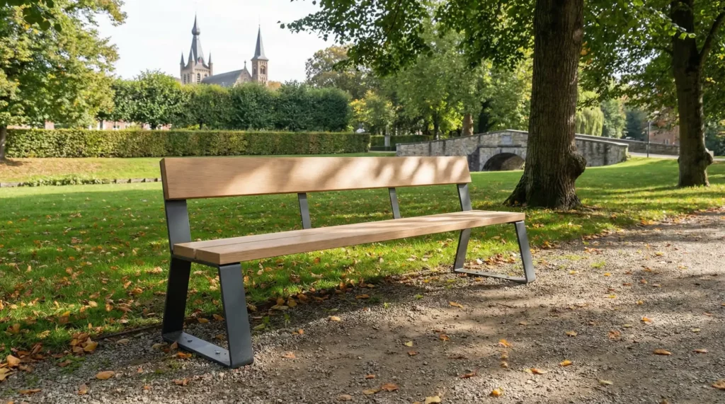 bench in public park