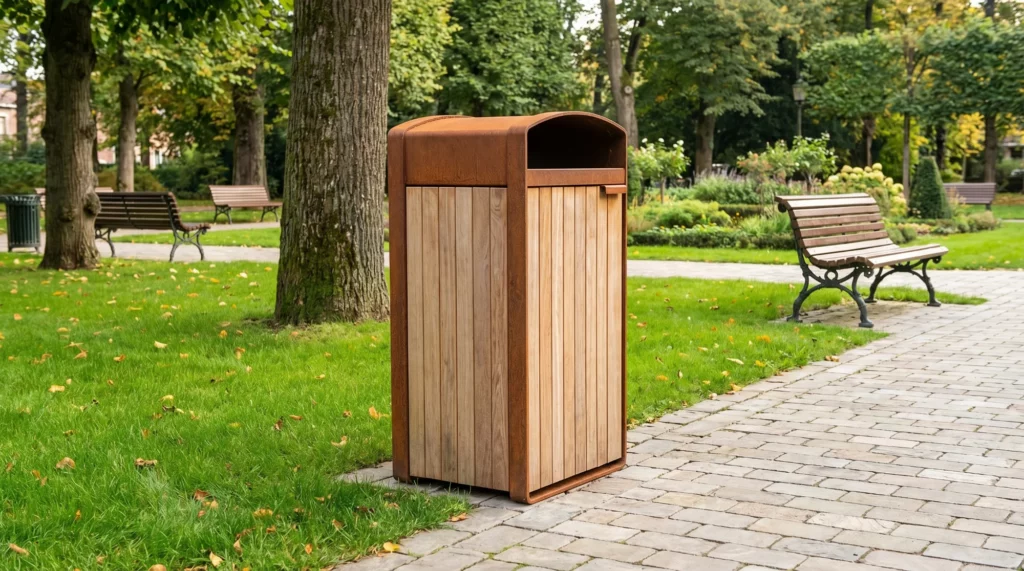 NEST MONO vuilbak in park